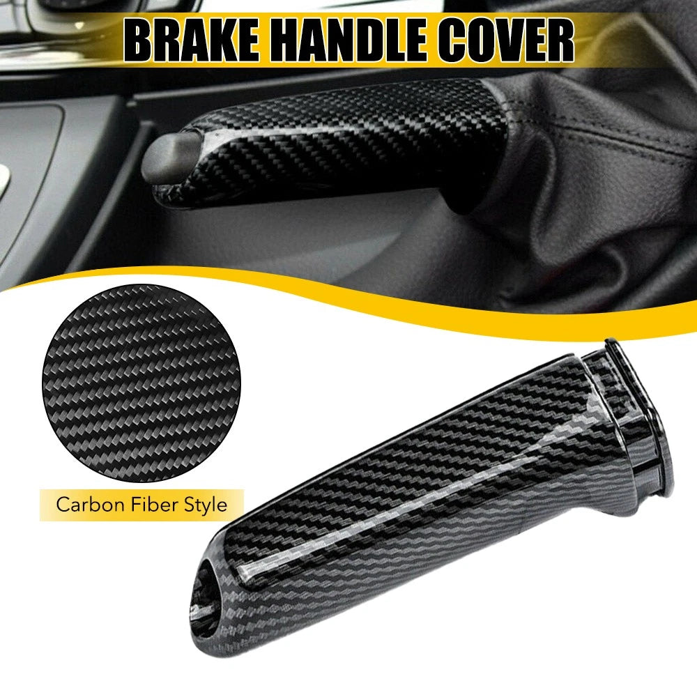 Carbon Fiber Handbrake Handle Cover for BMW E92 E46 E90 F30 E60 E63 (2007-2013)