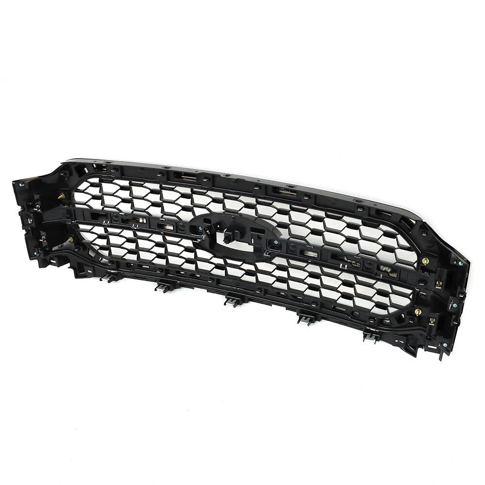Front Upper Bumper Grille Assembly for Ford F-150 (2021–2023) Chrome Silver