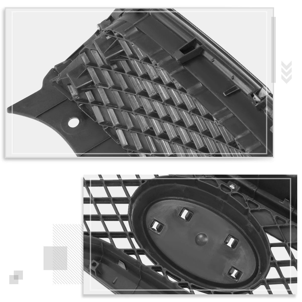 Projector Headlight for Toyota RAV4 (2013–2015) Black Housing Clear Side