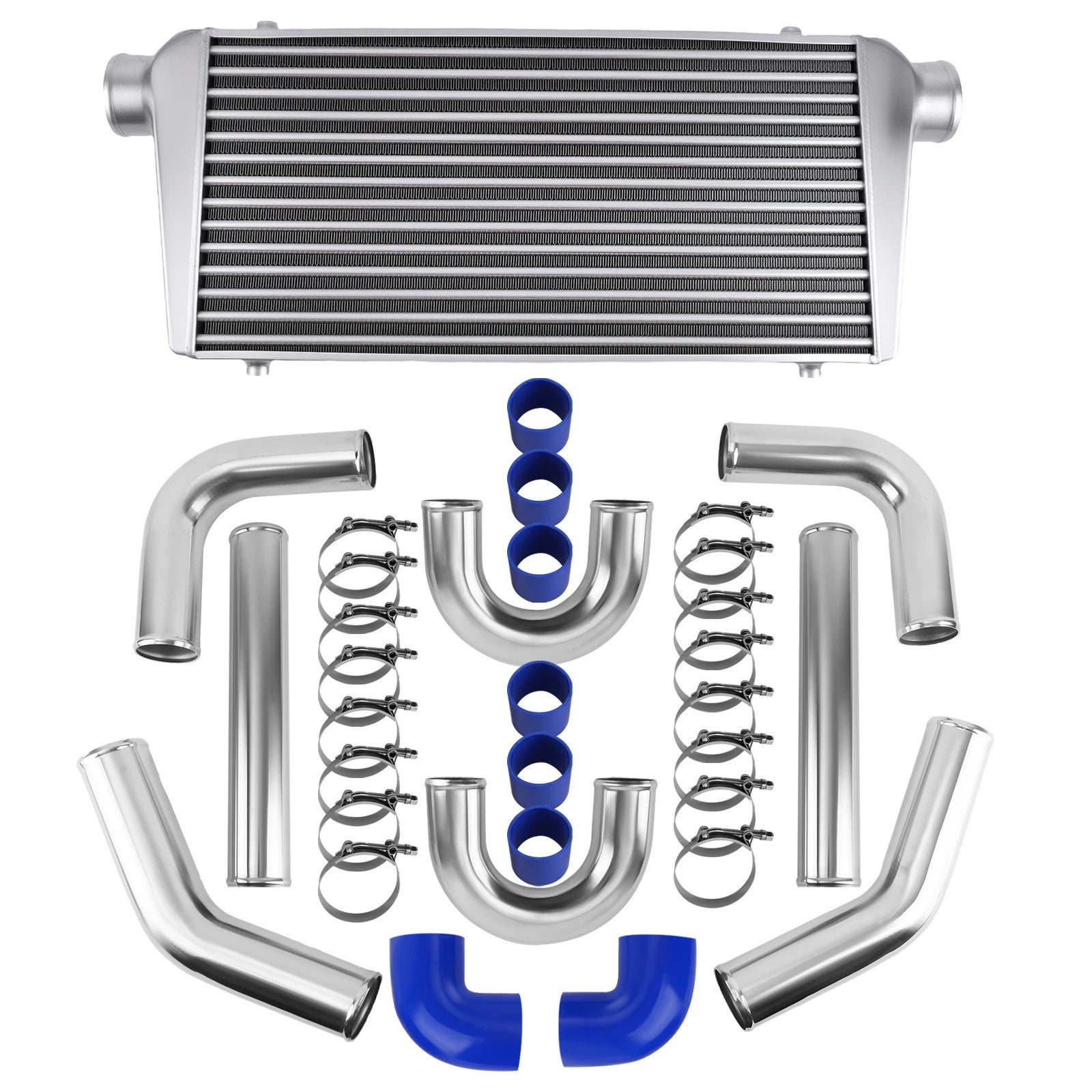 3" Intercooler Turbo Piping Kit & 600x300x76 Intercooler for