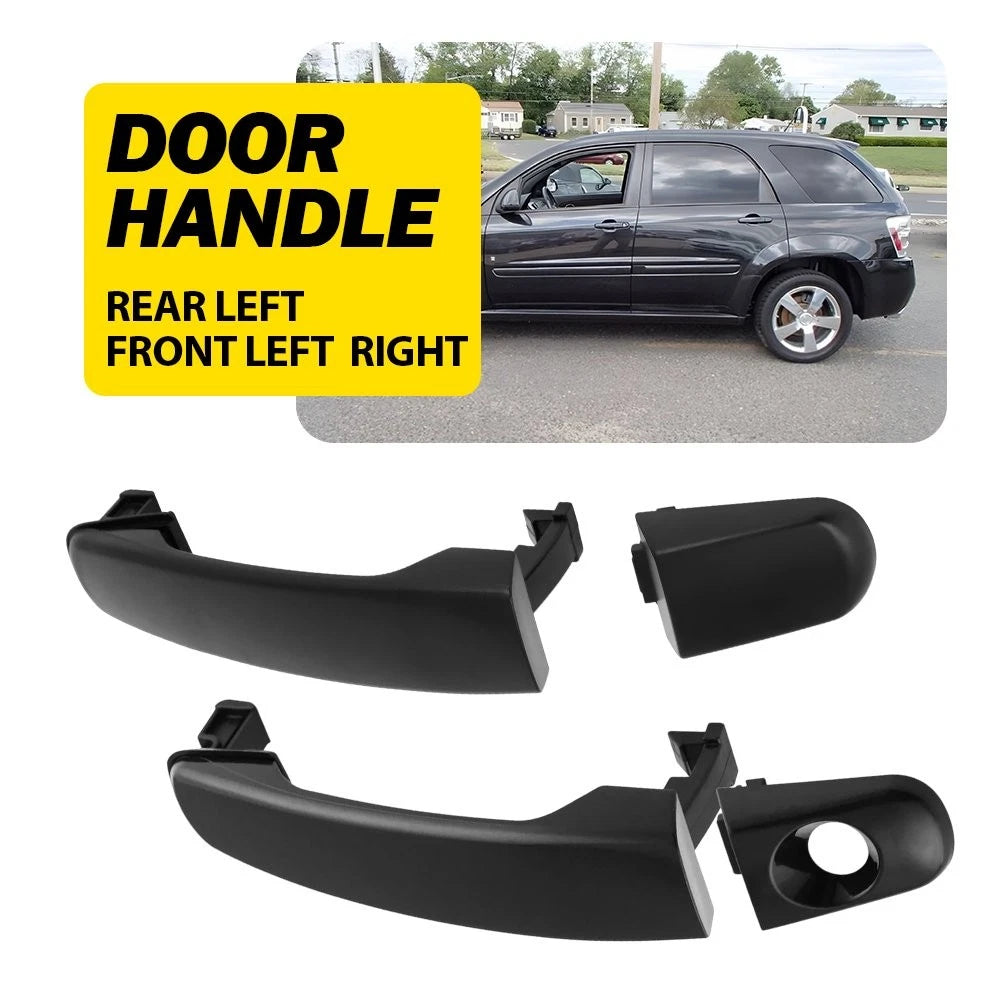 2X Front LH+RH Exterior Door Handle for Chevy Equinox (2005–2012) 15846391 EV