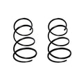 Set of 2 Front Coil Springs for Mazda 626 (2002) - Lesjofors