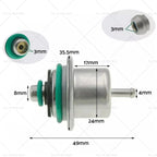 Fuel Pressure Regulator Kit for BMW X3 X5 Z4 (2002–2016) 88894360
