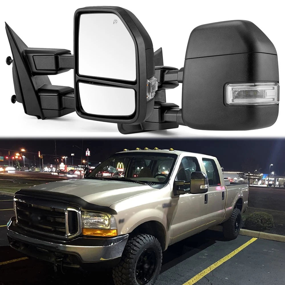 Power Heated Towing Mirror for Ford F250 F350 Super Duty (2017–2019)