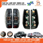 Smoked Tail Lights Pair for Nissan Navara D40 (2006-2014)