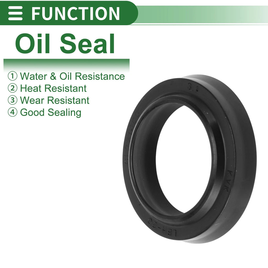 Set of 5 Oil Seal Ring NBR Rubber 20x28x4.5mm for Automotive Applications