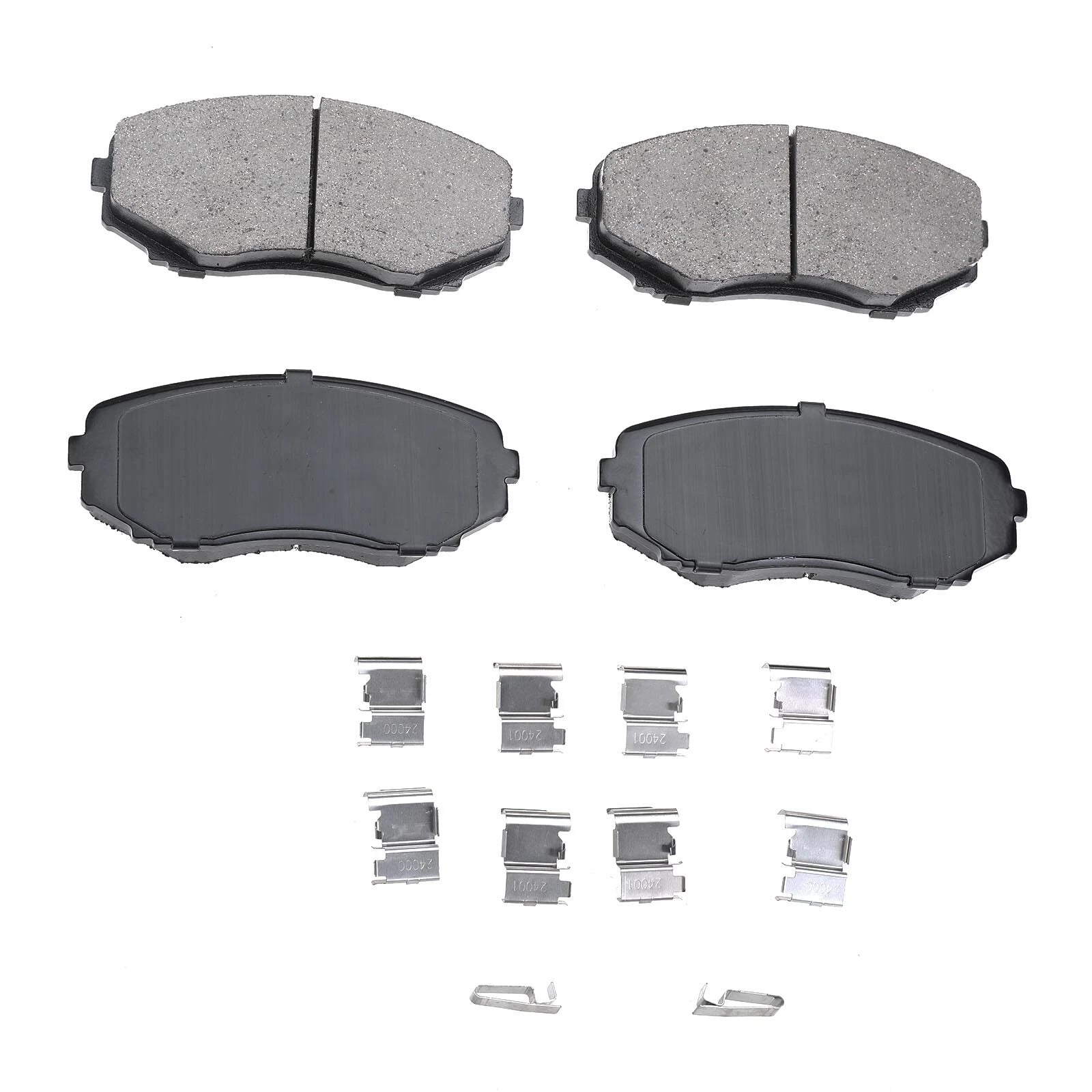 8x Ceramic Brake Pads for Mazda CX-9, CX-7, Ford Edge (2007-2019)