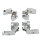 Front Driver Floorboard Relocation Brackets for Harley Touring Road Glide (2014–2023)