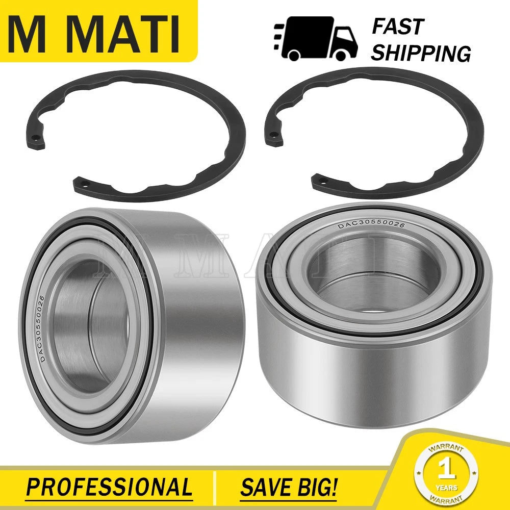 Front Wheel Bearings Kit for Kawasaki Brute Force 650 750 (2003–2020) KVF650 KVF750