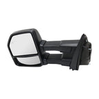 Tow Mirror Set for Ford F-150 (2015–2018) Power Fold Textured Black