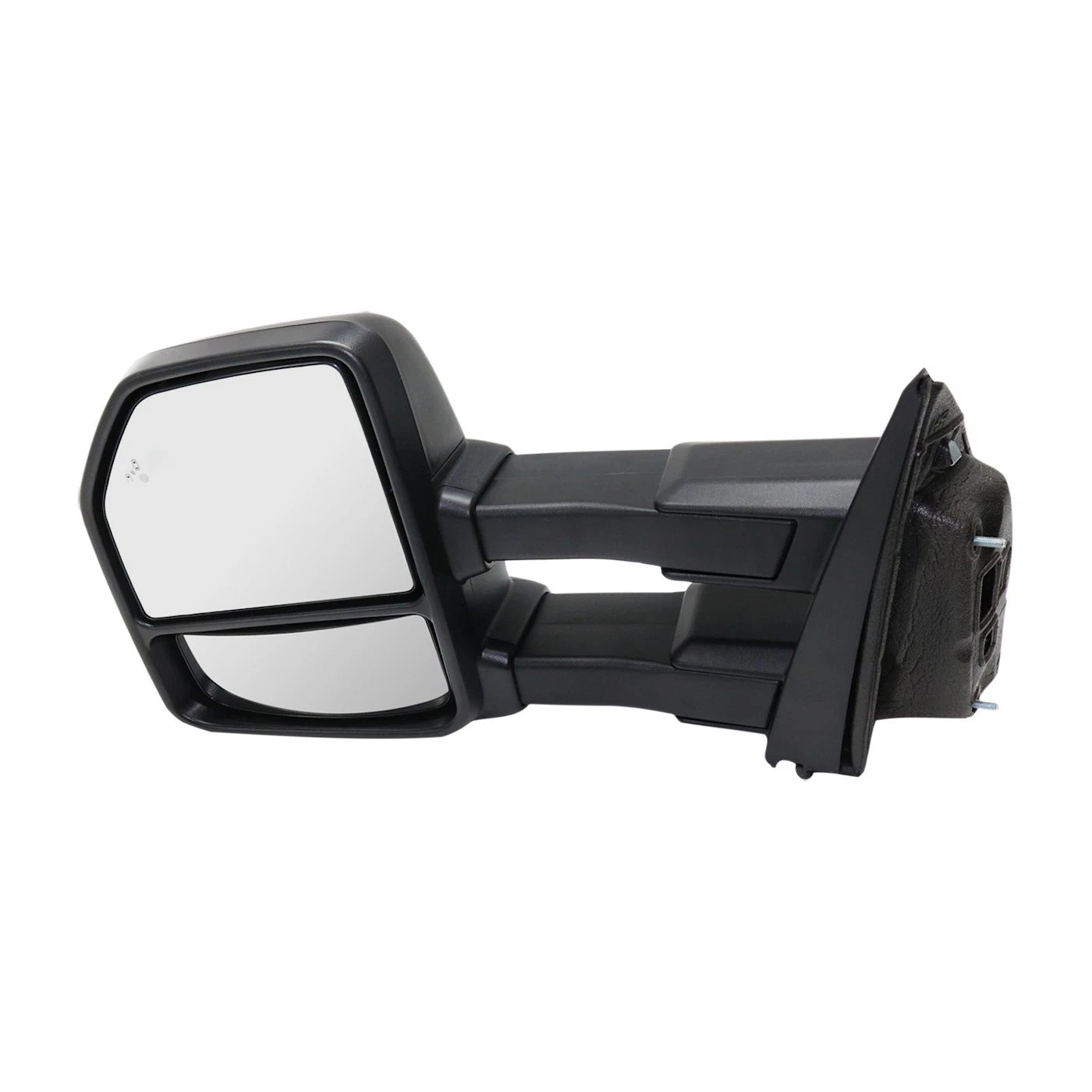 Tow Mirror Set for Ford F-150 (2015–2018) Power Fold Textured Black