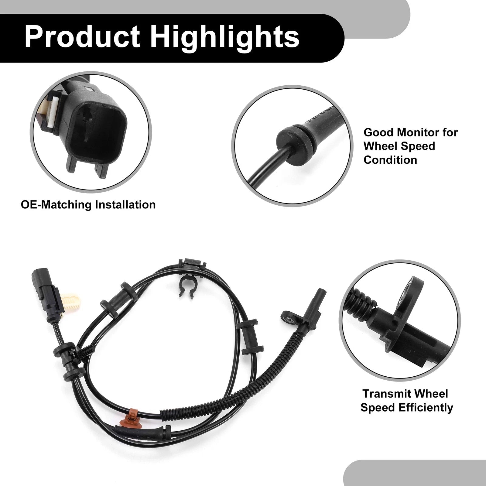 ABS Wheel Speed Sensor Left No.BC3Z2C191E for Ford F-350 Super Duty (2011–2016)