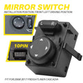 Master Mirror Switch 901-5202 for Freightliner Cascadia (2008–2017)