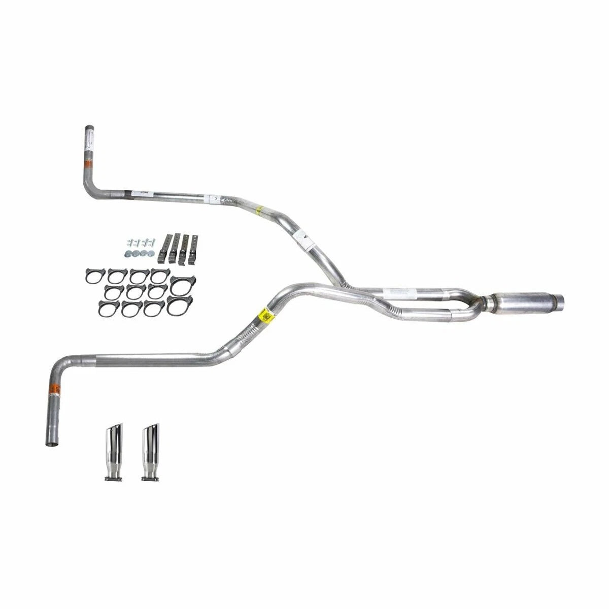 Dual Exhaust Pipe Glass Pack Muffler for Dakota (1987-1996)