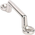 6pcs Stainless Steel Bimini Top Strap Pad Eye Footman's Loop for Kayak