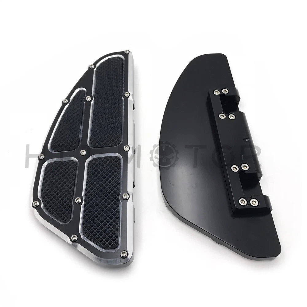 Rear Passenger Foot Pegs Floor Board for Harley Touring (1993–2017)