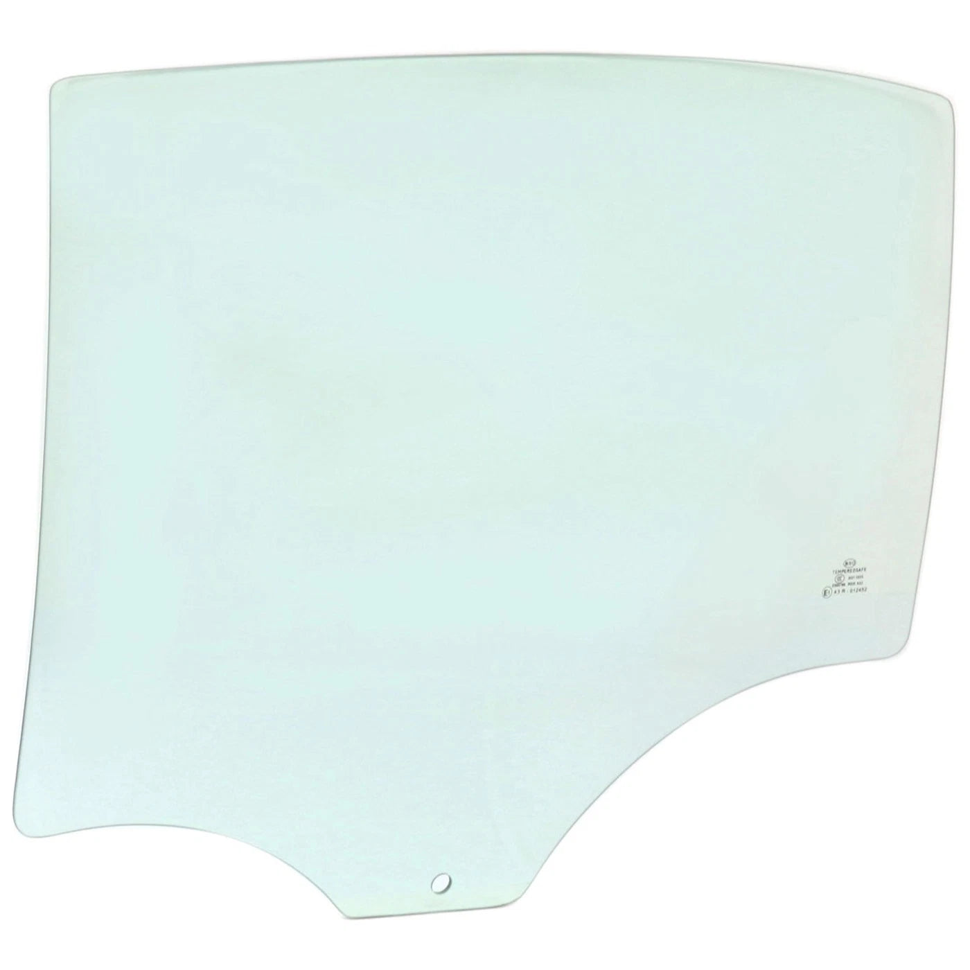 Set of 2 Rear Door Glass for Chevy Malibu