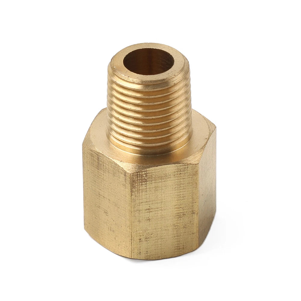 1pc 1/8 BSPT Male to 1/8 NPT Female Reducer Bushing Brass Fitting