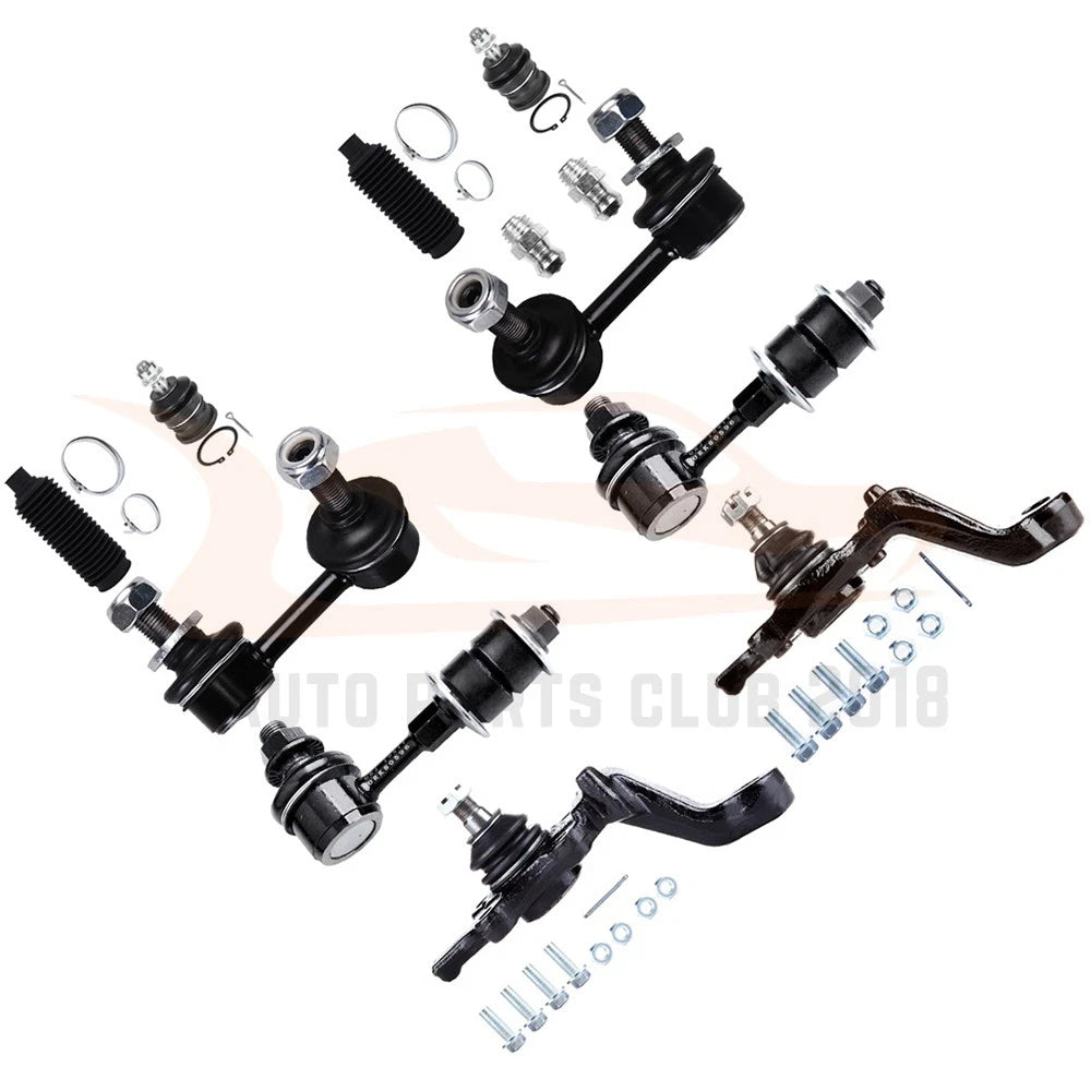 10Pcs Ball Joint Sway Bar Rack Bellow for Toyota Tacoma (2001–2004)