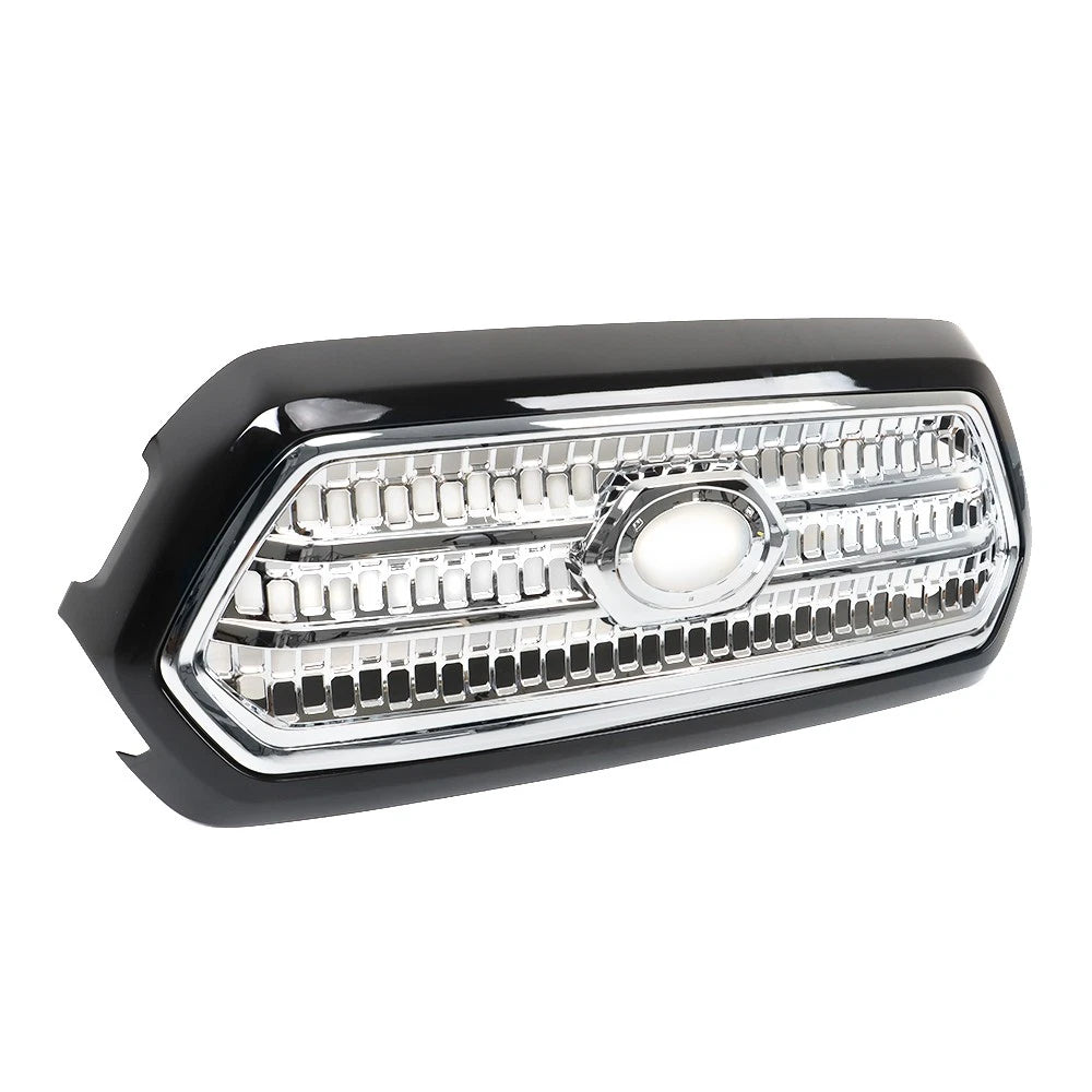 Chrome Front Bumper Grille Assembly for Toyota Tacoma (2016–2017)