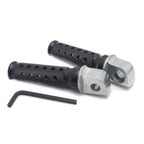Black Rear Foot Pegs for Kawasaki EX250 (1988–1998), ZX-9R (1994–1998), ZX-11 (1987–1995), ZX750 Ninja