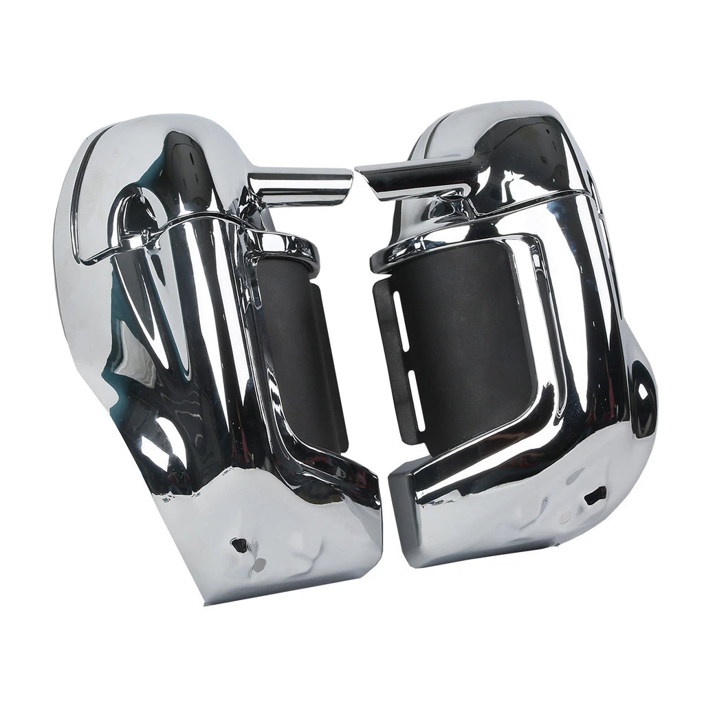 Chrome Lower Vented Leg Fairings for Harley Touring Electra Glide (1983–2013)