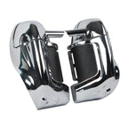 Chrome Lower Vented Leg Fairings for Harley Touring Electra Glide (1983–2013)
