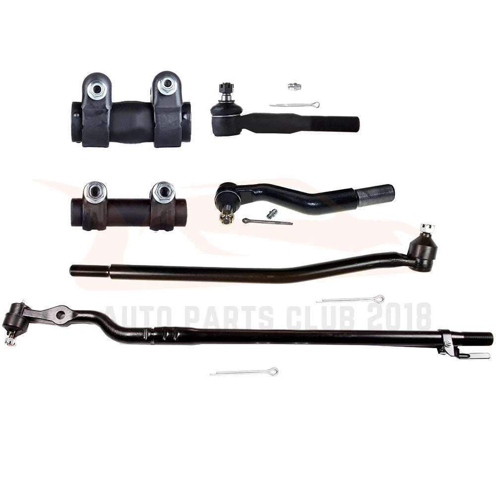 Set of 6 Tie Rod Ends for Ford Excursion F-250 F-350 (2000)