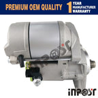 Starter for New Holland L454 L553, Kubota V1902 D1101 D1102 L4200F L2350 L2650