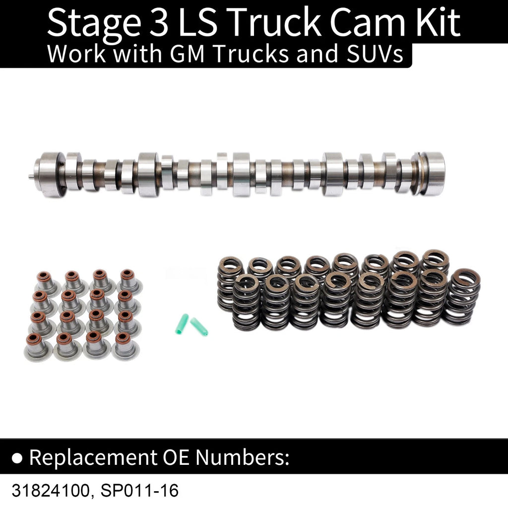 Stage 3 Cam Kit for Silverado Sierra 4.8L 5.3L 6.0L (1999–2013)
