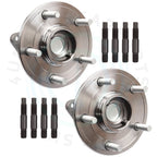 2X Rear Wheel Hub Bearing with ABS for Jeep Grand Cherokee Commander (2005–2010)