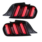 LED Tail Light Pair for Ford Mustang (2015–2017) Sequential Signal