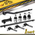 10x Front Ball Joints & Tie Rod Ends for Jeep Wrangler TJ (1997–2006)