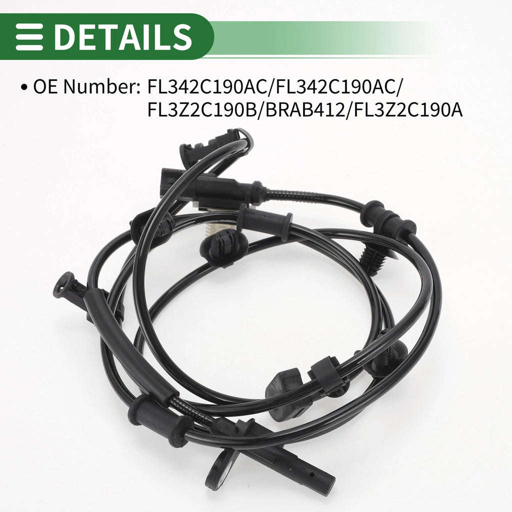 ABS Wheel Speed Sensor No.FL342C190AC for Ford F150 (2015–2017) Rear Right