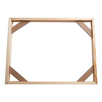 Set of 2 Easy Assembly Wooden Frames for Posters and Prints
