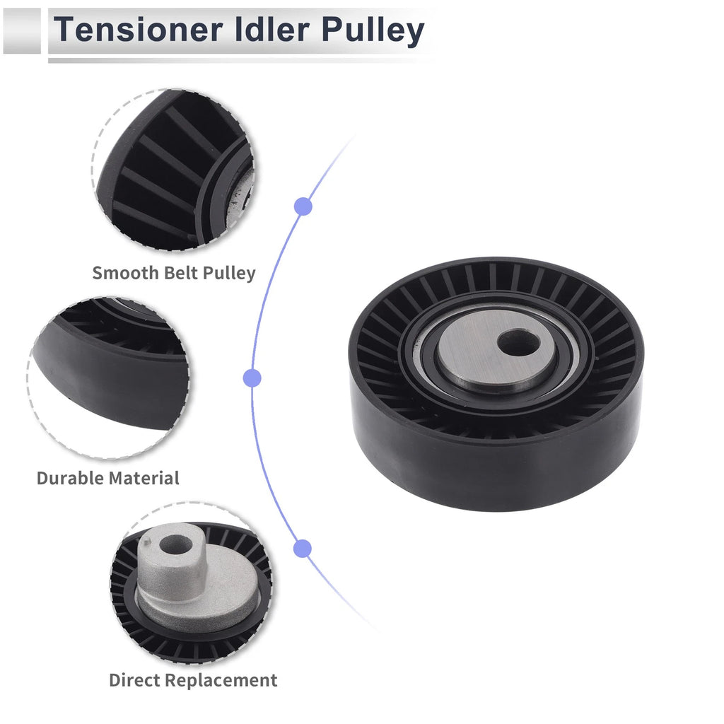 Drive Belt Idler Pulley for BMW 325i (1994–2006) No. 11281748130/11281738605