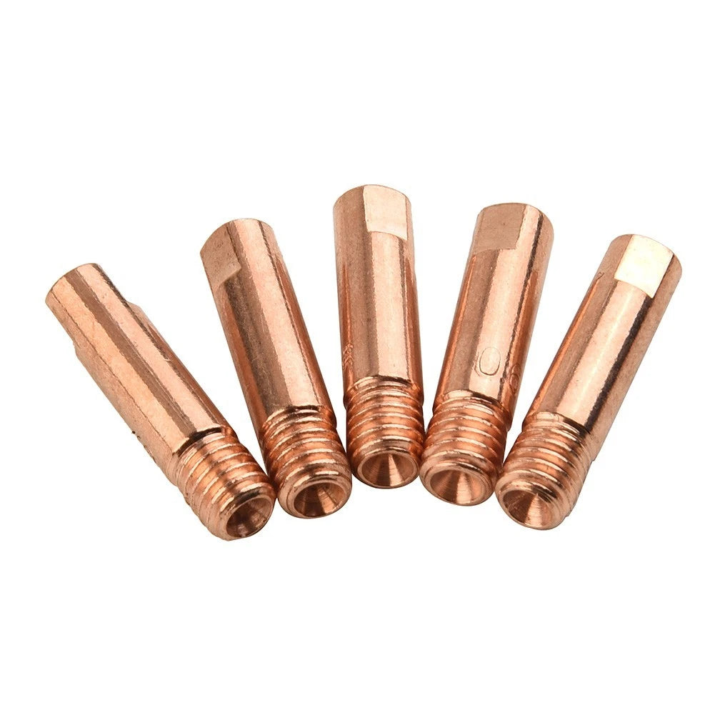 10X Contact Tips for MB15AK MIG Welder Torch (0.6 - 1.2mm)