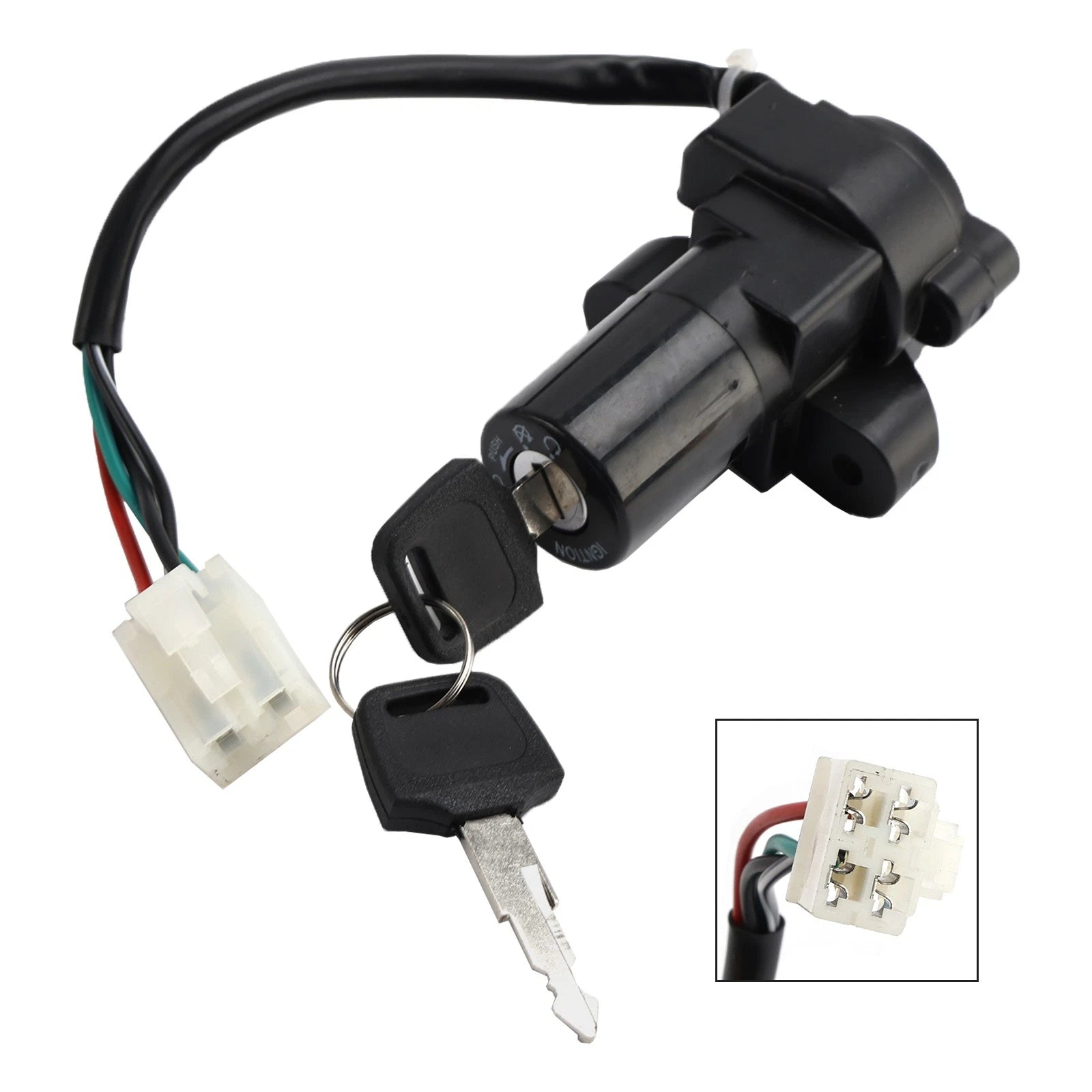 Ignition Switch Assembly for Suzuki GSXR600W GSXR GSX-R 750 1100 (1988–1998)