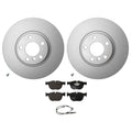 Hella Front Rotors & Low-Met Disc Brake Pad Kit for BMW F15 X5 F16 X6 (2014–2018)