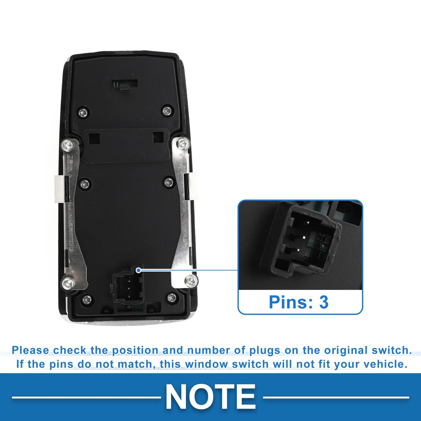 Power Window Switch for Mercedes-Benz C250 C350 C63 AMG (2012) No. 1729056900