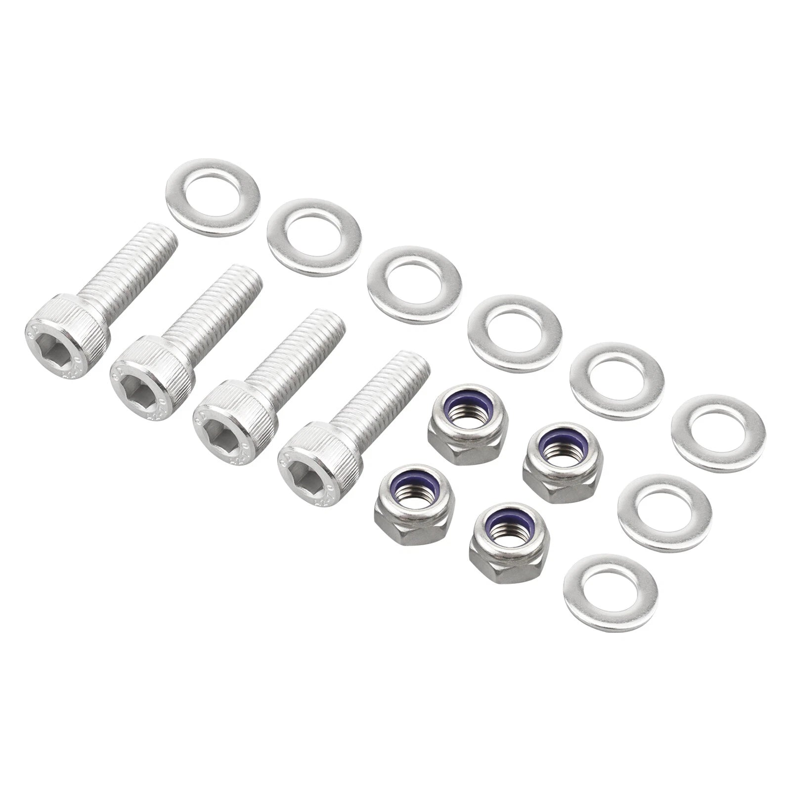 Rear Skid Plate Bolts Nuts Gaskets Kit for Yamaha Banshee 350 (1987–2006)