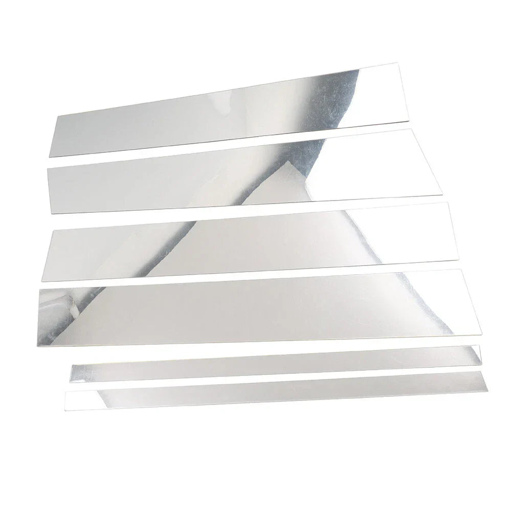 Pillar Post Door Window Cover Trim for Nissan Titan Crew Cab (2004-2015)