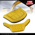 2Pcs Yellow Seat Cushion Set for John Deere 310 310A 310B 401