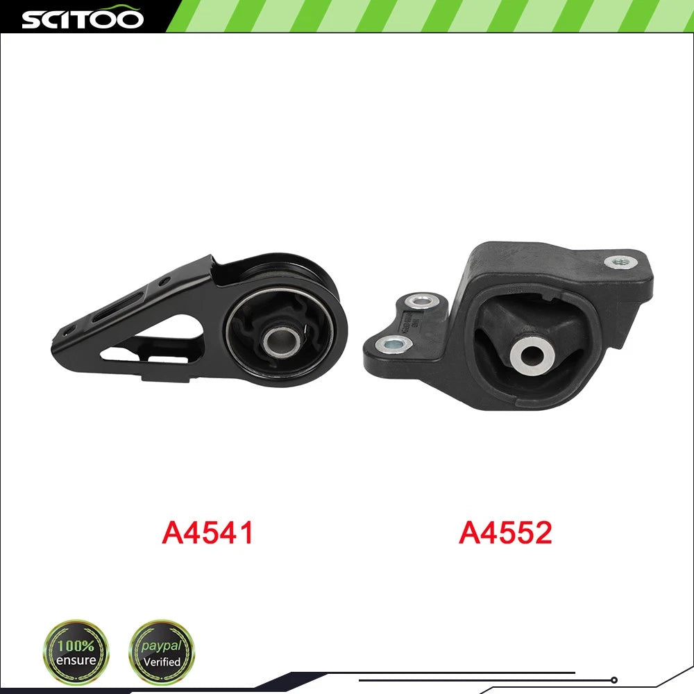 2X Engine Motor Mount for Honda Fit (2007–2008) A4541 A4552