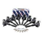 Set of 8 Ignition Coils & 8 Iridium Spark Plugs for BMW Chevy Honda