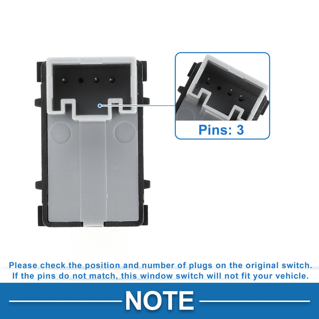 Power Window Switch for Volkswagen Polo (2002–2009) 6RD959855D