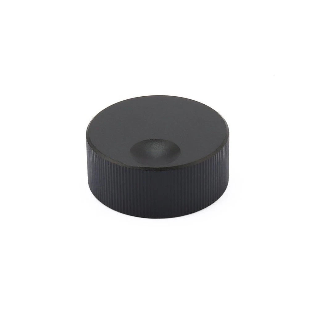 32mm Black Aluminum Potentiometer Volume Knob for 6mm Shaft