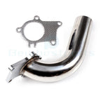 2.5" T3 T4 Universal Turbo Exhaust Pipe 90 Degree Stainless Steel