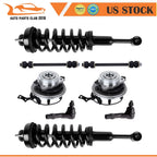 Front Struts Assembly Wheel Hub Tie Rods Sway Bars for Mercury Mountaineer (2006–2010)