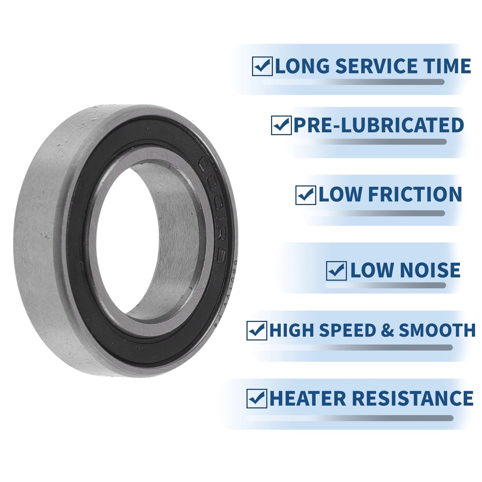Deep Groove Ball Bearings 6801VV for Various Models (12x21x5mm)